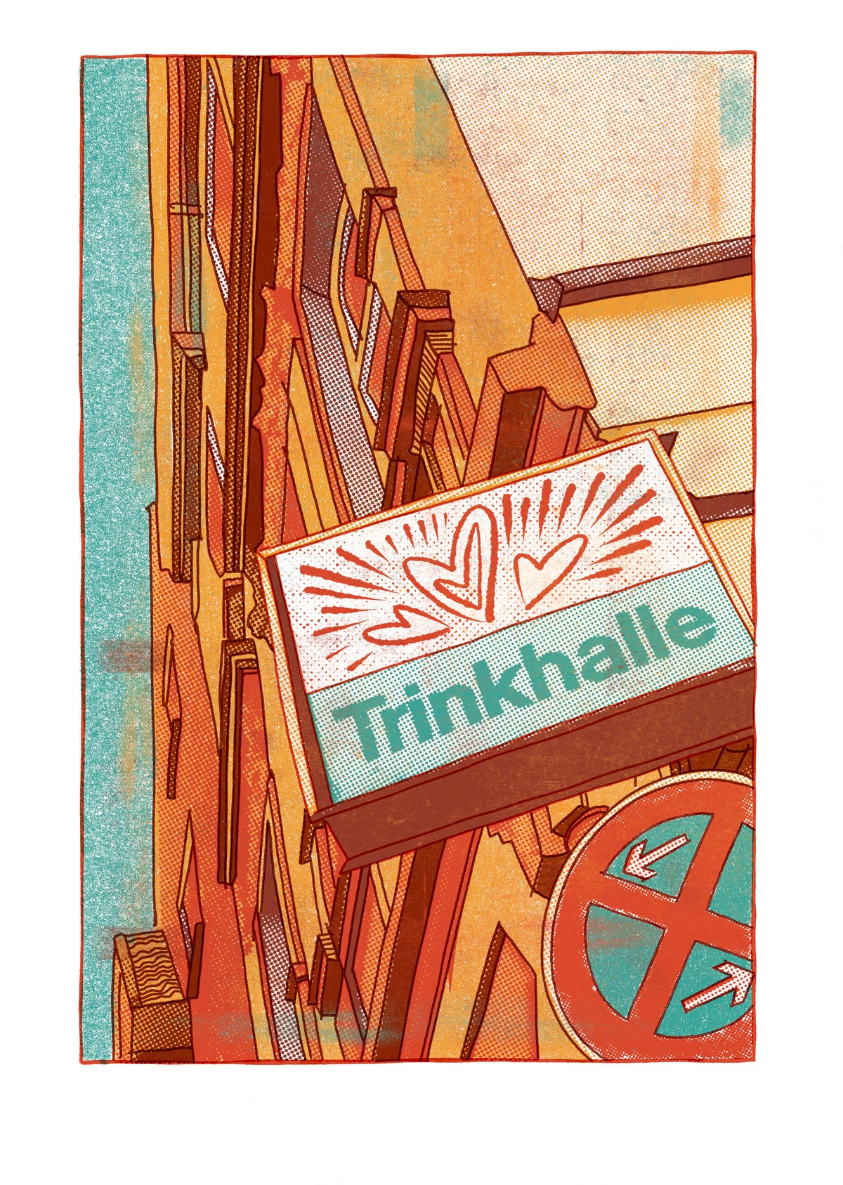 Trinkhalle Vintage