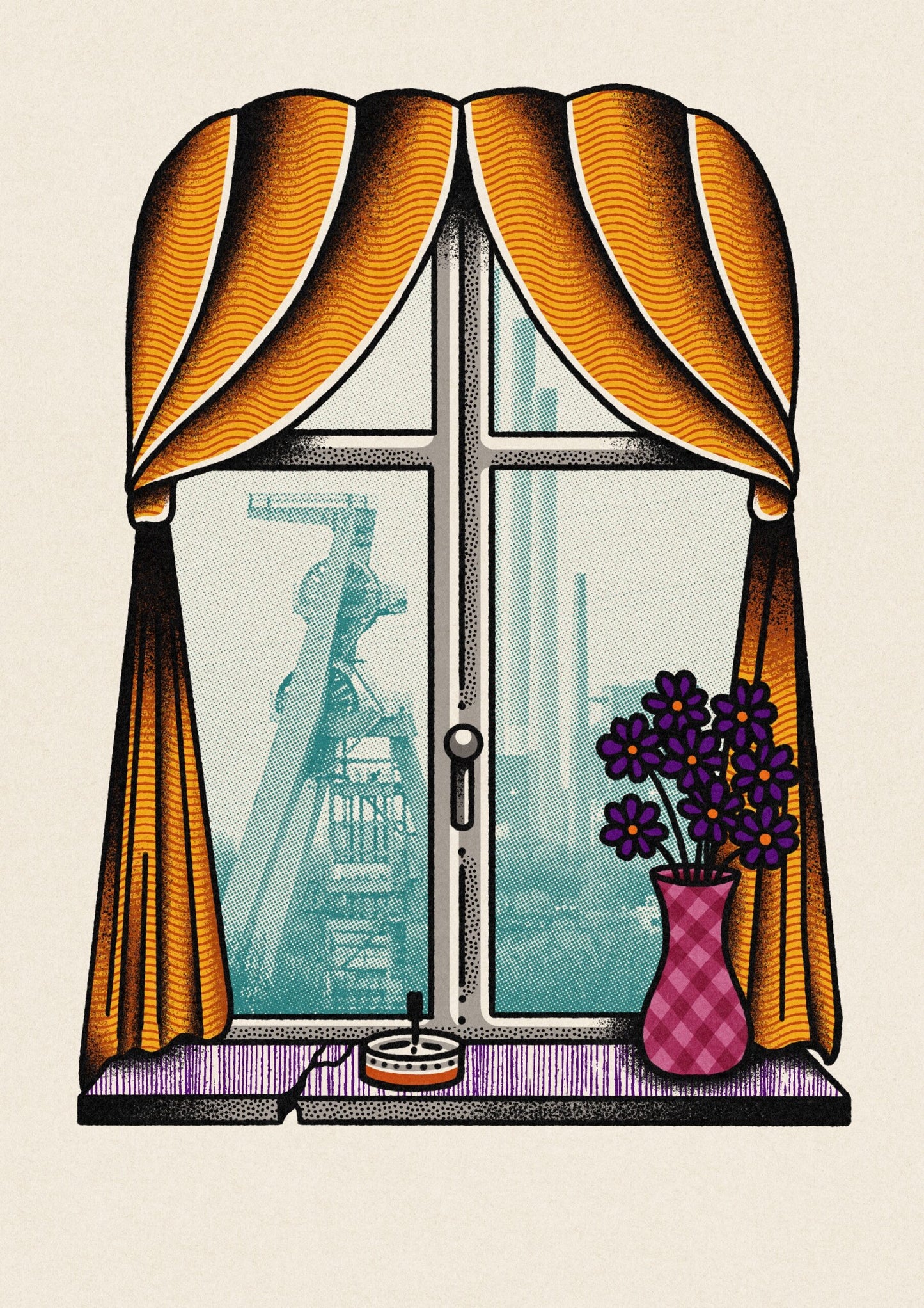 Fenster Zeche Hugo