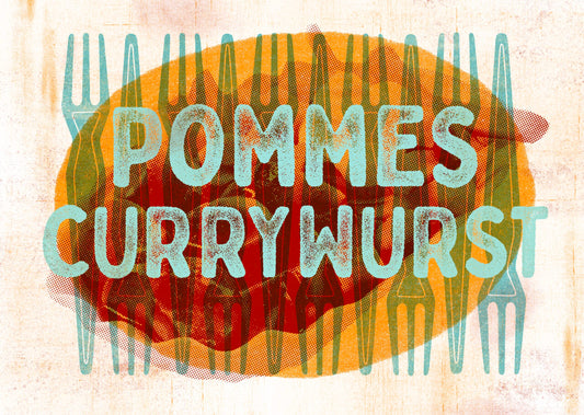 Pommes Currywurst