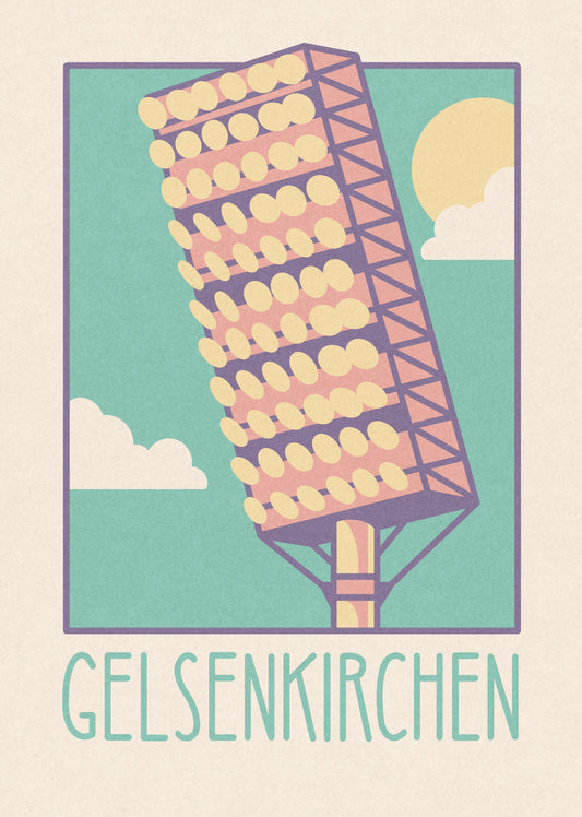 City Print GE - Parkstadion - Pastell