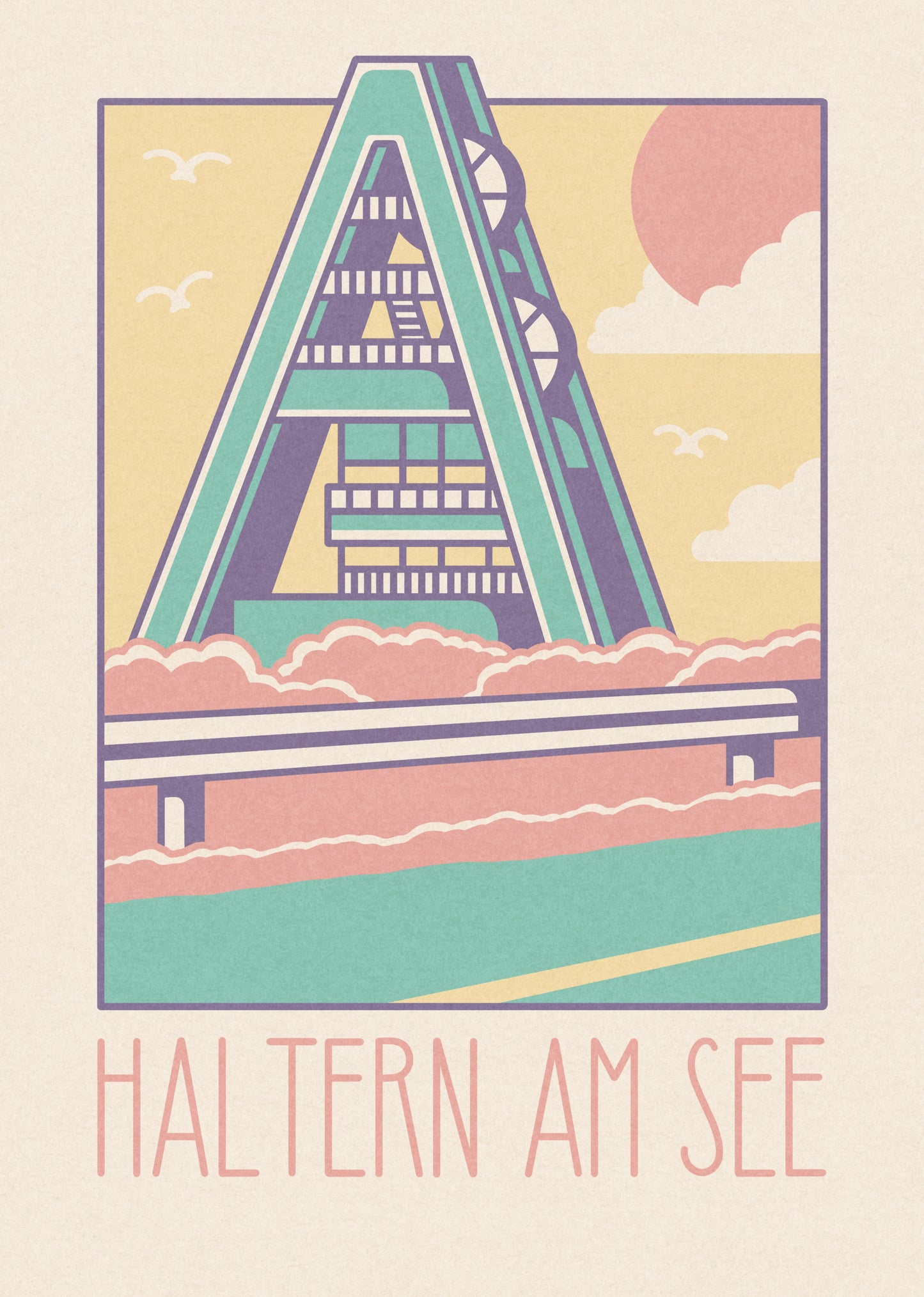 City Print Haltern am See - Pastell
