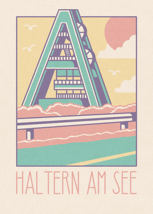 City Print Haltern am See - Pastell