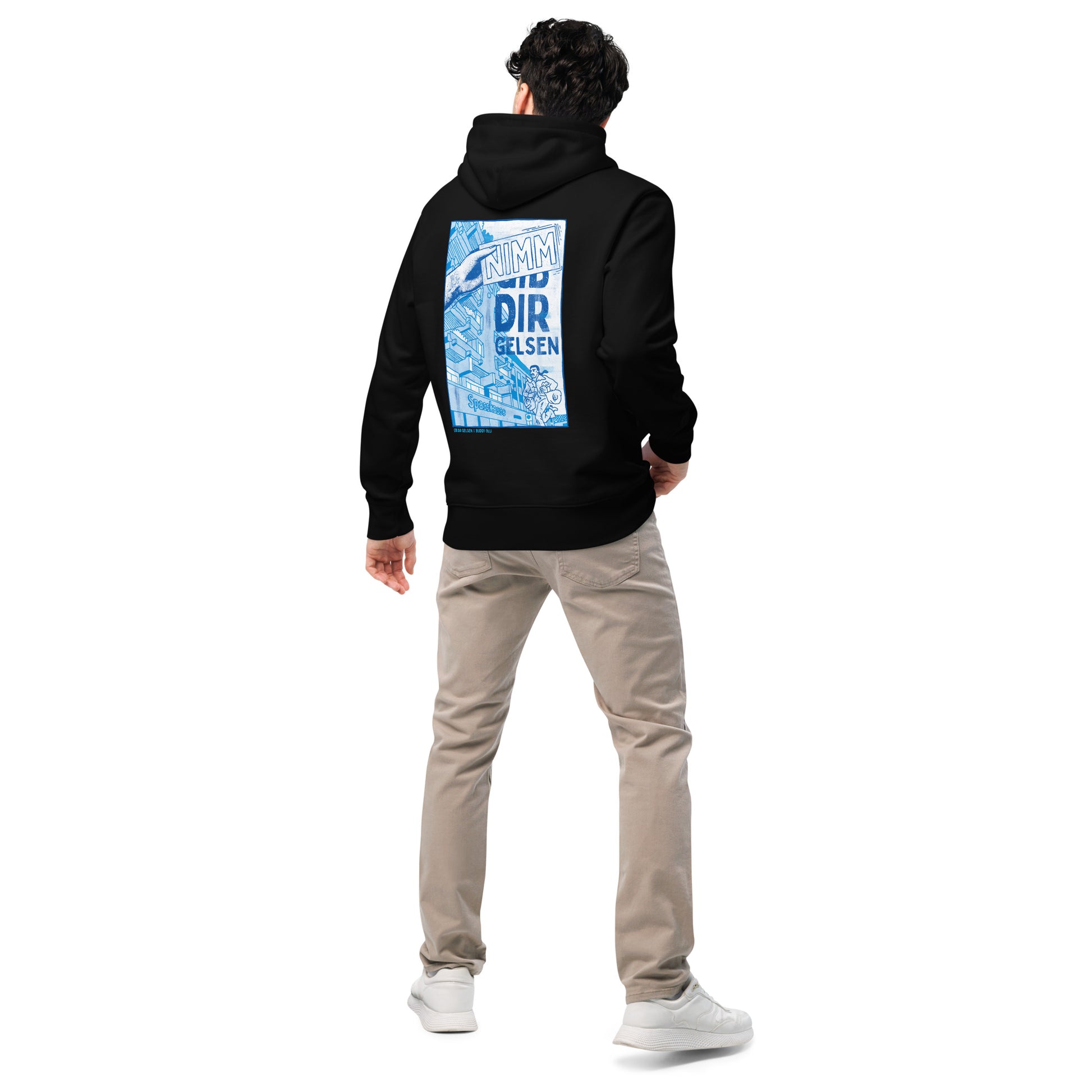 Sparkassenraub Gelsenkirchen Hoodie – Design von Buddy Olli