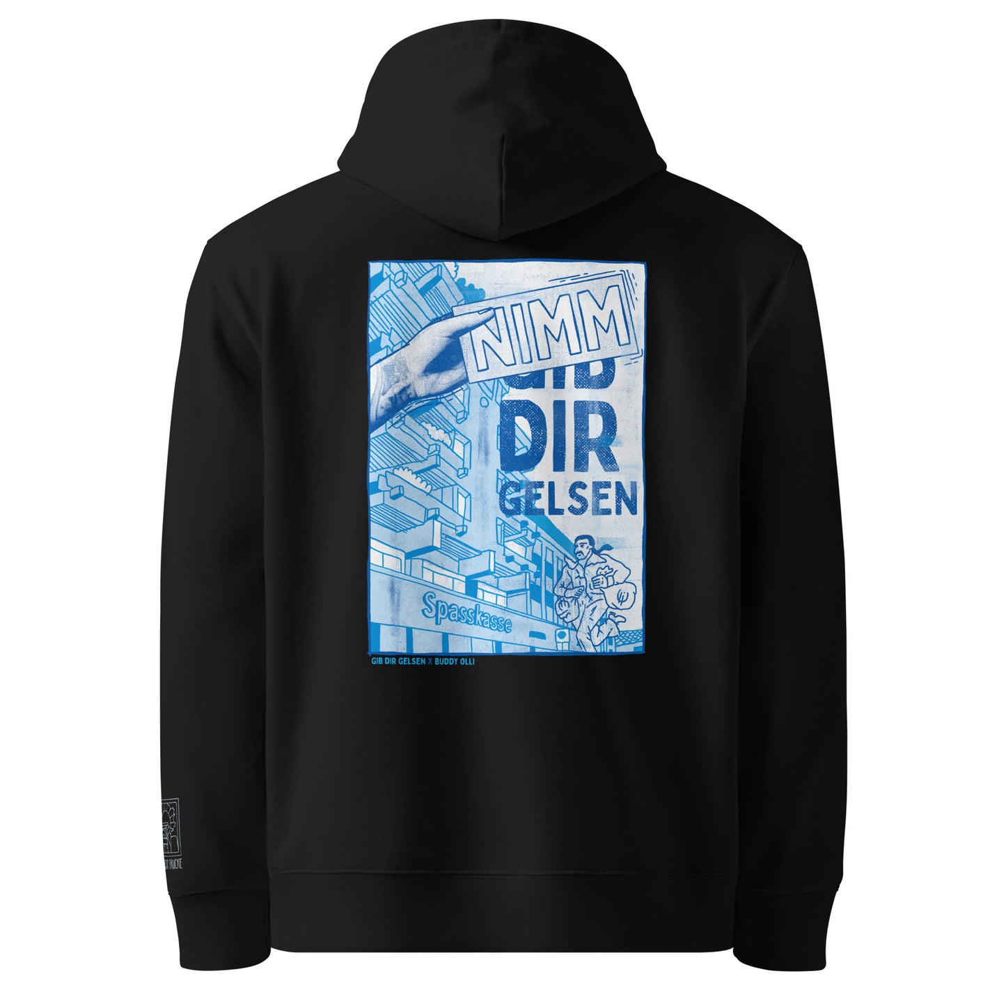 Sparkassenraub Gelsenkirchen Hoodie – Design von Buddy Olli